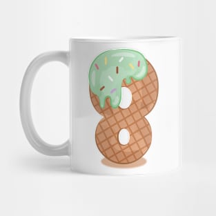 Ice cream number 8 Mug